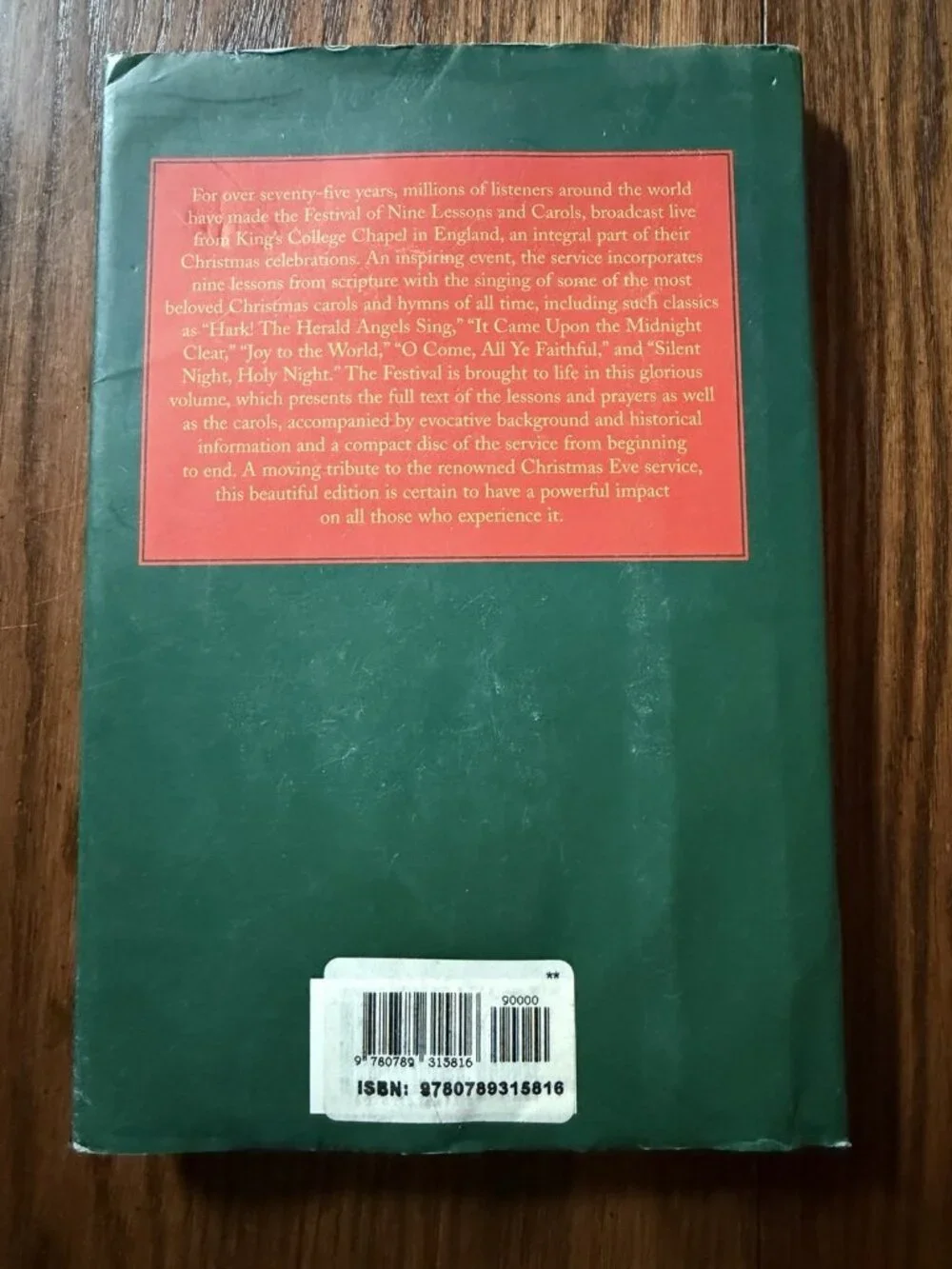 The Festival of Nine Lessons and Carols by William P. Edwards